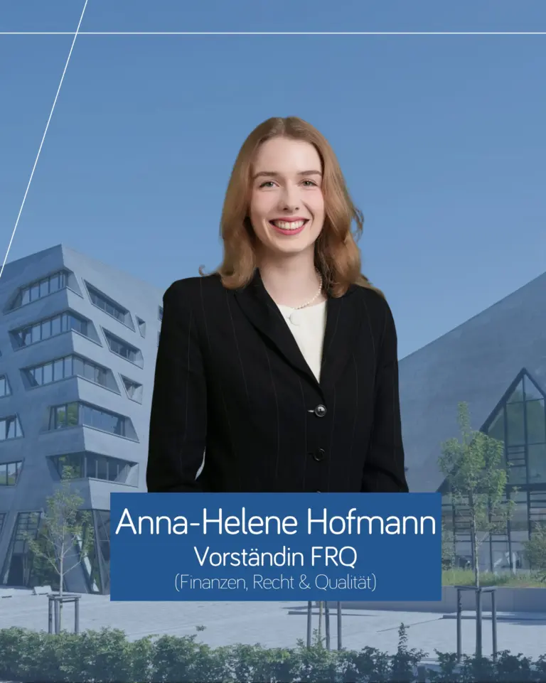 Anna-Helene Hofmann, Vorständin FRQ