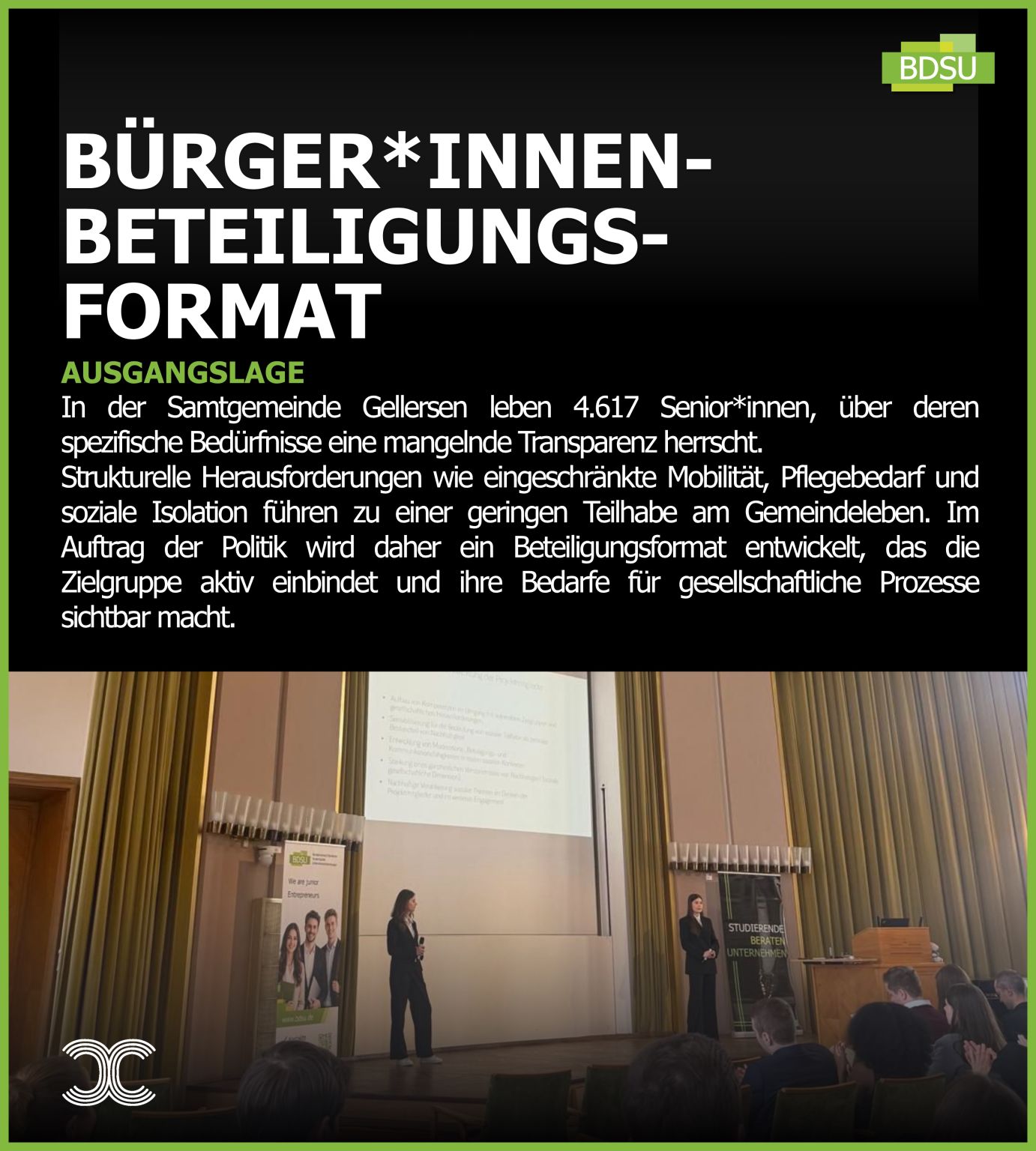 Ausgangslage des Bürger:innen-Beteiligungsformats in der Samtgemeinde Gellersen